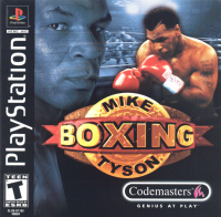 Mike Tyson Boxing PAL Playstation PAL box art